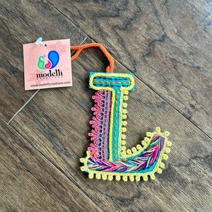 ⛄️ 50% off⛄️ Felt Letter L Ornament /Present Topper